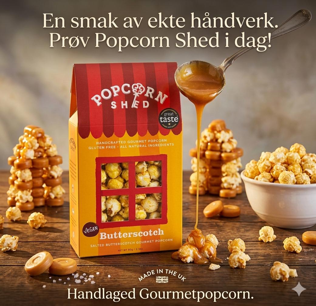 Popcorn Shed Butterscotch 80g