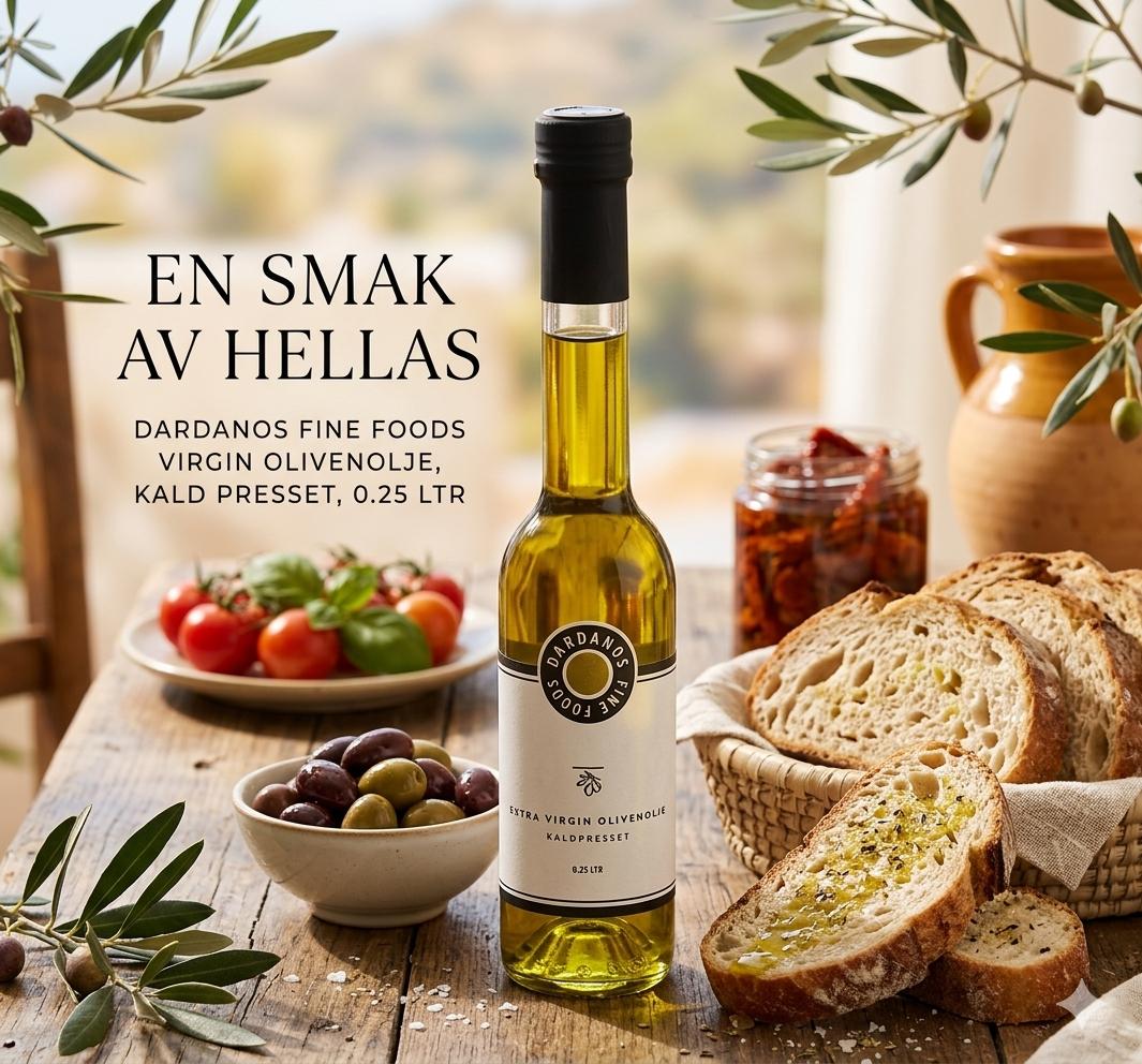 Dardanos Fine Foods Virgin Olivenolje 0,25ltr