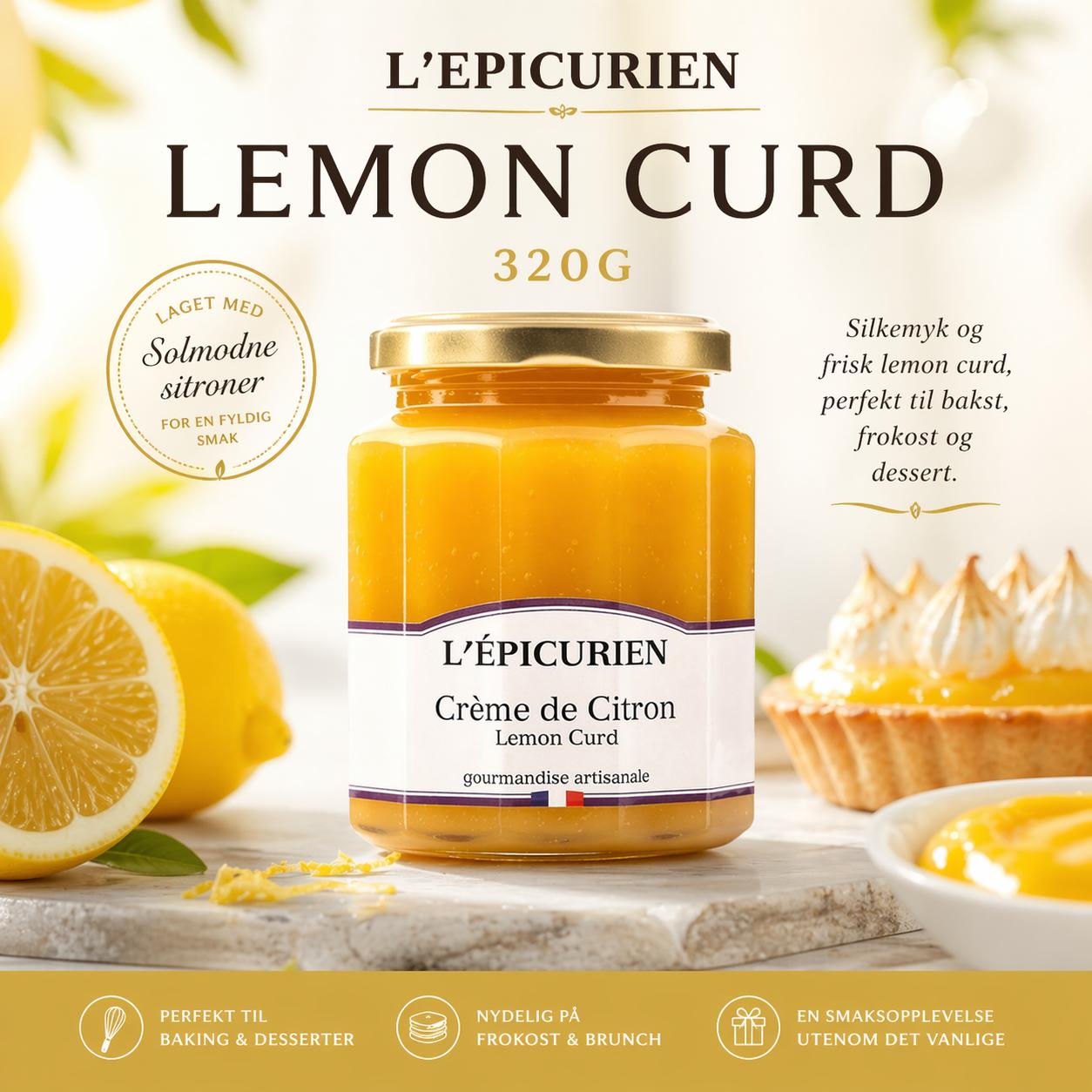 Lemon Curd 320g (L'ep)