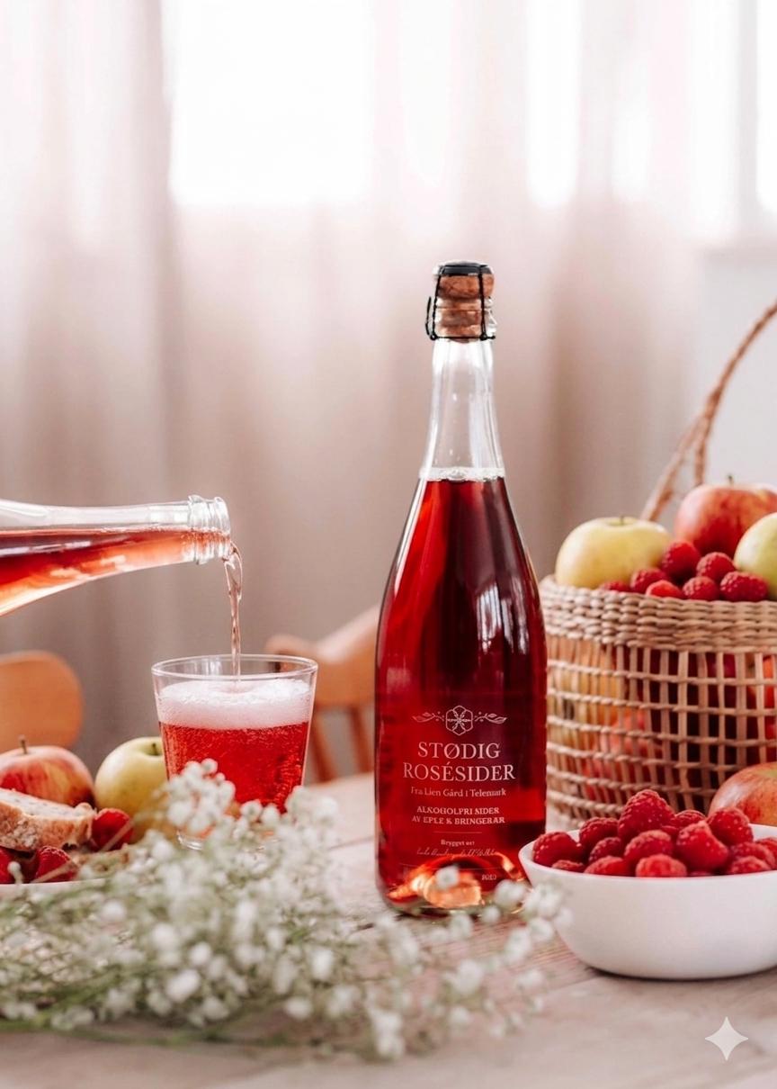 Stødig Alkoholfri Rosécider 750 ml